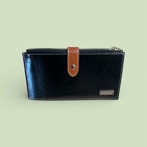 Black and Brown Women's Wallet